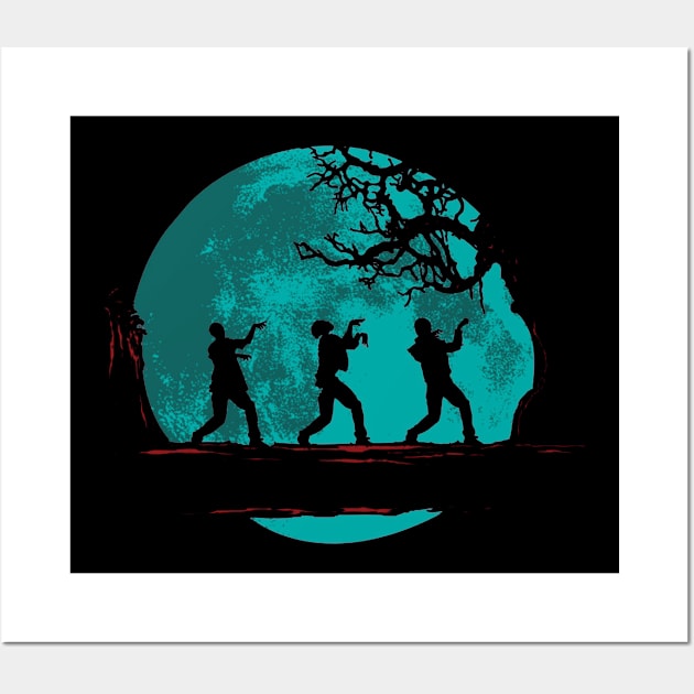 Thriller Moonwalk Wall Art by johnoconnorart